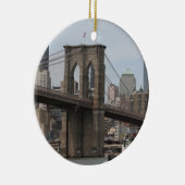 Brooklyn Bridge Keramisch Ornament (Rechts)