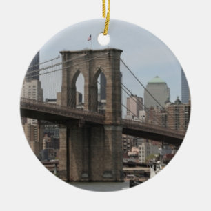 Brooklyn Bridge Keramisch Ornament