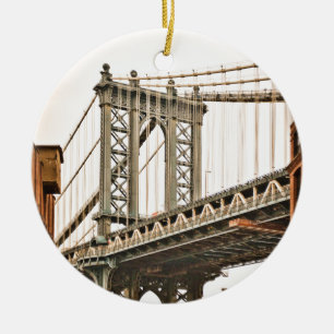 Brooklyn Bridge Keramisch Ornament