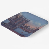 Brooklyn Bridge-kunst schilderen Papieren Bordje (Gebogen)