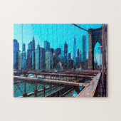 Brooklyn Bridge. Legpuzzel (Horizontaal)