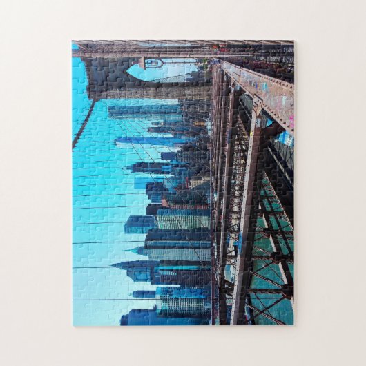 Brooklyn Bridge. Legpuzzel (Verticaal)