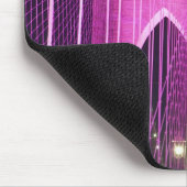 Brooklyn Bridge Lit Paars Muismat (Hoek)