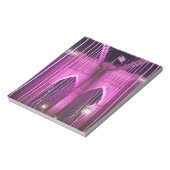 Brooklyn Bridge Lit Paars Notitieblok (Linkerzijde)