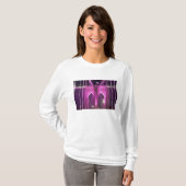 Brooklyn Bridge Lit Paars T-shirt (Voorkant volledig)