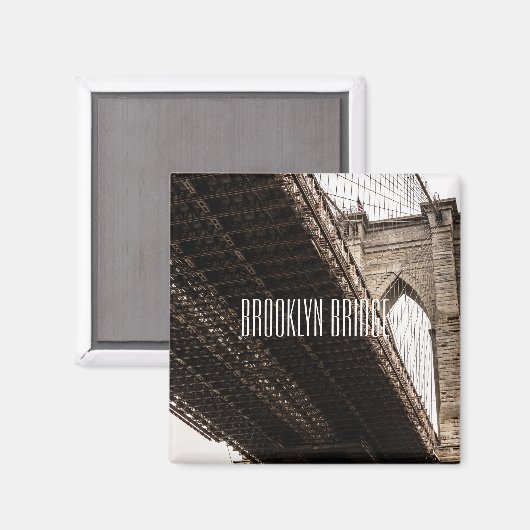 Brooklyn Bridge Magneet (Voorkant / Achterkant)