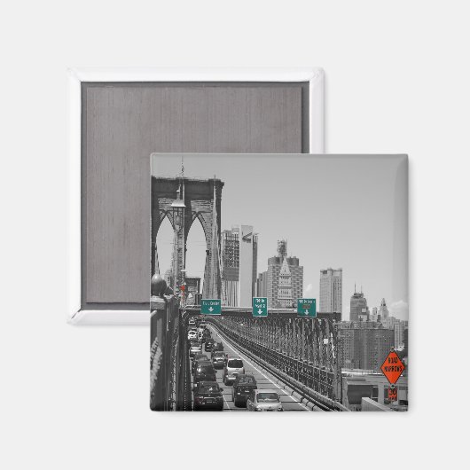 Brooklyn bridge magneet (Voorkant / Achterkant)