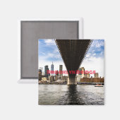 Brooklyn Bridge Magneet (Voorkant / Achterkant)