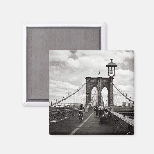 Brooklyn Bridge Magnet (Voorkant / Achterkant)