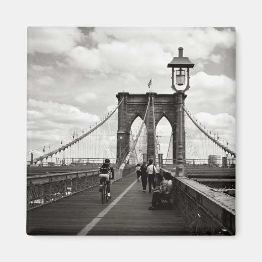 Brooklyn Bridge Magnet (Voorkant)