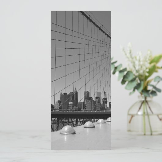 Brooklyn bridge menu (Staand voorkant)