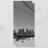 Brooklyn bridge menu (Voorkant / Achterkant)