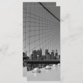 Brooklyn bridge menu (Voorkant / Achterkant)
