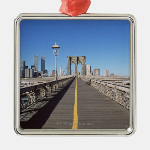 Brooklyn Bridge Metalen Ornament