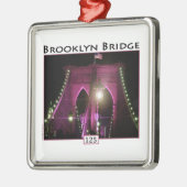 Brooklyn Bridge Metalen Ornament (Links)