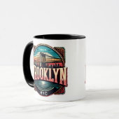 Brooklyn Bridge Mok (Voorkant links)