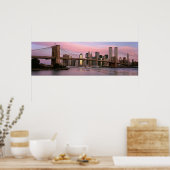 Brooklyn Bridge, Morning, 2000 Poster (Keuken)