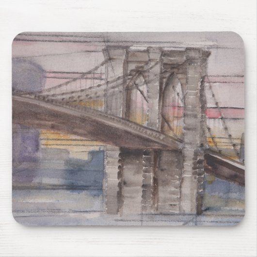 Brooklyn Bridge Muismat. Muismat (Voorkant)