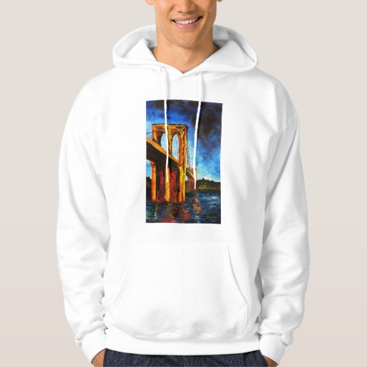 Brooklyn Bridge naar Utopia 2009 Hoodie (Voorkant)