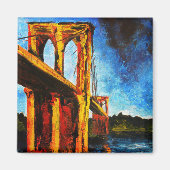 Brooklyn Bridge naar Utopia 2009 Magneet (Voorkant)