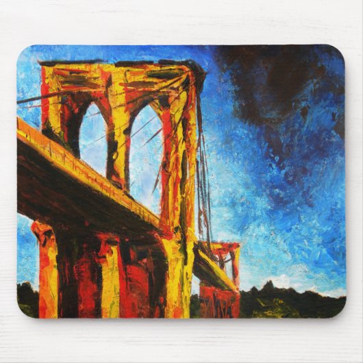 Brooklyn Bridge naar Utopia 2009 Muismat (Voorkant)