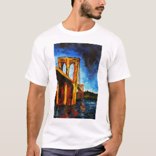 Brooklyn Bridge naar Utopia 2009 T-shirt