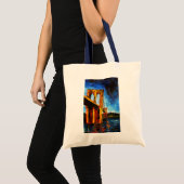 Brooklyn Bridge naar Utopia 2009 Tote Bag (Voorkant (product))