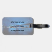 Brooklyn Bridge, New York Bagagelabel (Achterkant horizontaal)