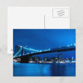 Brooklyn Bridge, New York Briefkaart (Voorkant / Achterkant)