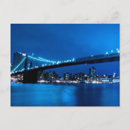 Brooklyn Bridge, New York Briefkaart (Voorkant)