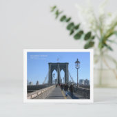 Brooklyn Bridge, New York Briefkaart (Staand voorkant)