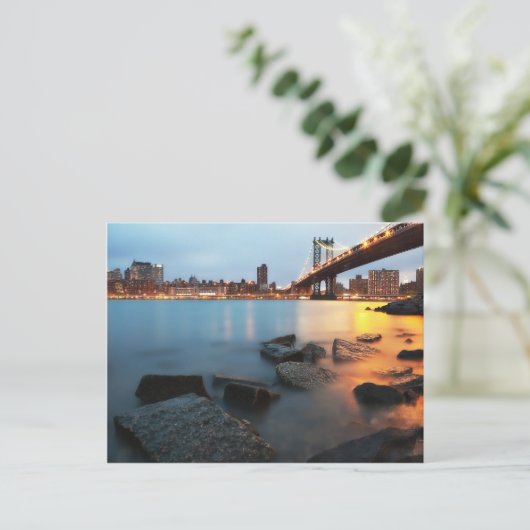 Brooklyn Bridge New york Briefkaart (Staand voorkant)