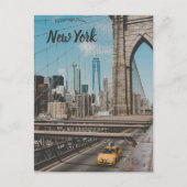 Brooklyn Bridge New York Briefkaart (Voorkant)