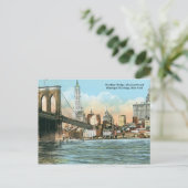 Brooklyn Bridge, New York  Briefkaart (Staand voorkant)