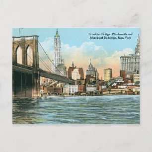 Brooklyn Bridge, New York  Briefkaart
