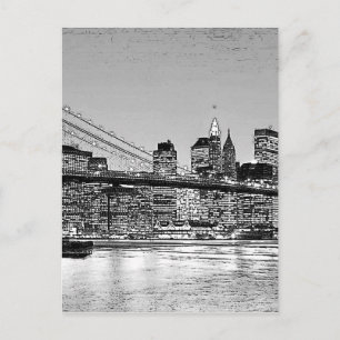 Brooklyn Bridge New York City Briefkaart