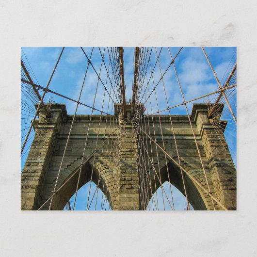 Brooklyn Bridge, New York City - Briefkaart (Voorkant)