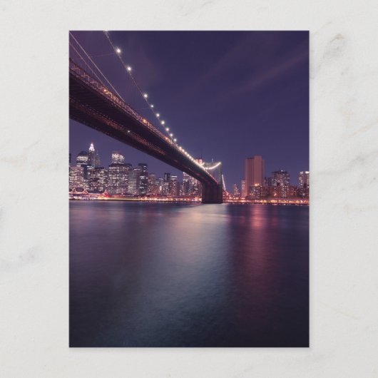 Brooklyn Bridge, New York City Briefkaart (Voorkant)