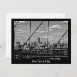 Brooklyn Bridge, New York City Briefkaart