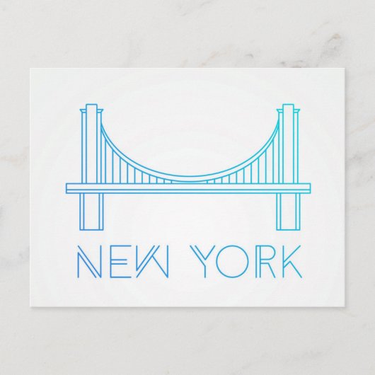 Brooklyn Bridge | New York City Briefkaart (Voorkant)