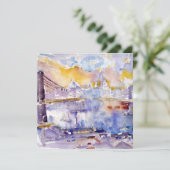 Brooklyn Bridge (New York City) (door John Marin) Kaart (Staand voorkant)