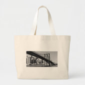 Brooklyn Bridge New York City Grote Tote Bag (Voorkant)
