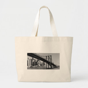 Brooklyn Bridge New York City Grote Tote Bag