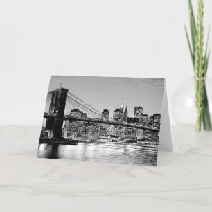 Brooklyn Bridge New York City Kaart