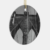 Brooklyn Bridge New York City Keramisch Ornament (Rechts)