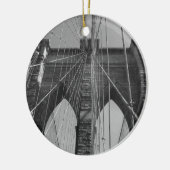 Brooklyn Bridge New York City Keramisch Ornament (Links)