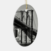 Brooklyn Bridge New York City Keramisch Ornament (Rechts)