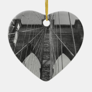 Brooklyn Bridge New York City Keramisch Ornament