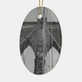 Brooklyn Bridge New York City Keramisch Ornament (Links)