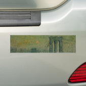 Brooklyn Bridge (New York City Landmark) (NYC) Bumpersticker (Op auto)